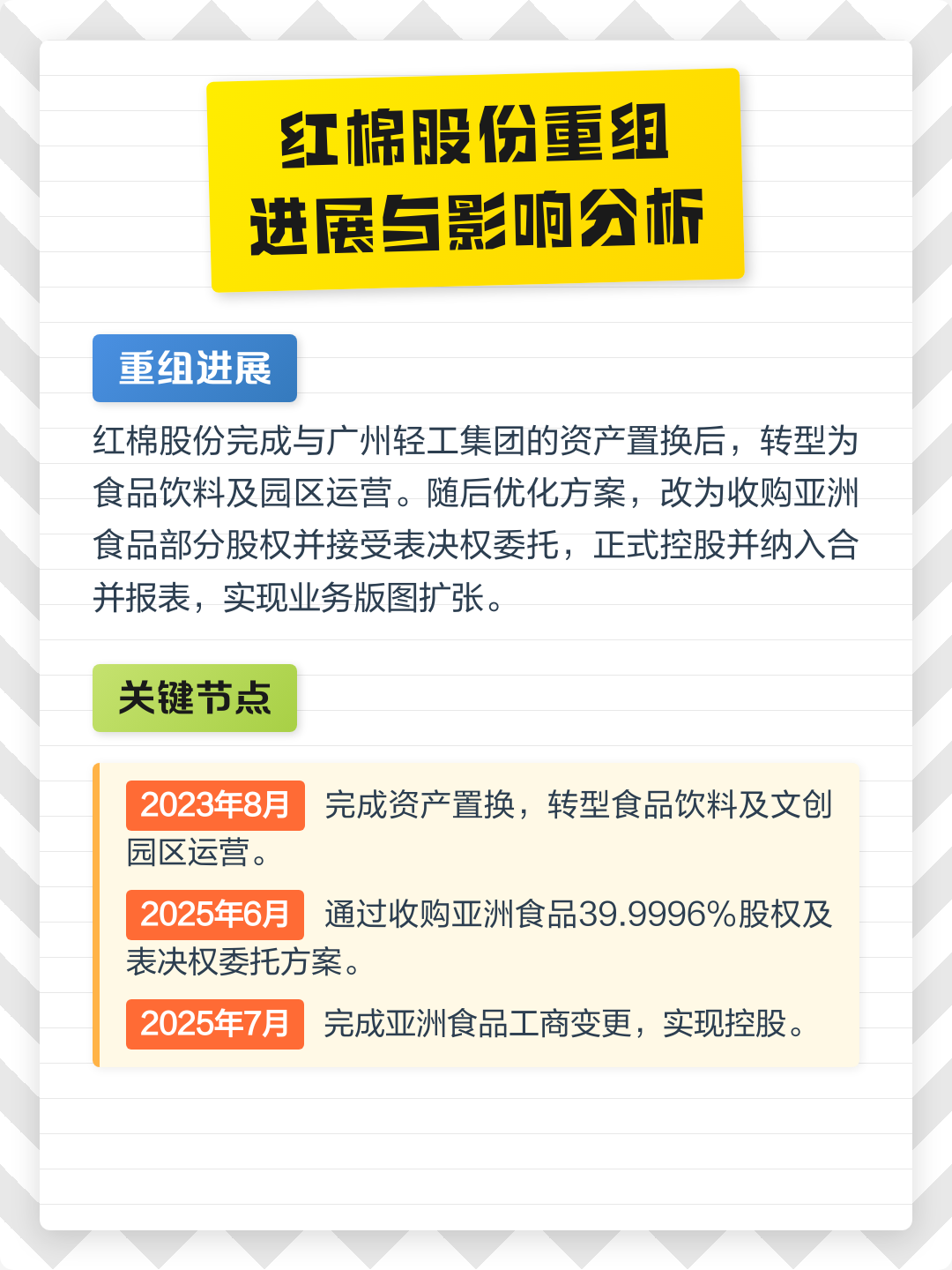 平凉市食品资产重组(食品资产重组案例)